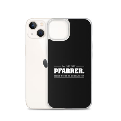 Ja ich bin Pfarrer Schau nicht so überrascht iPhone-Hülle iPhone-Hülle