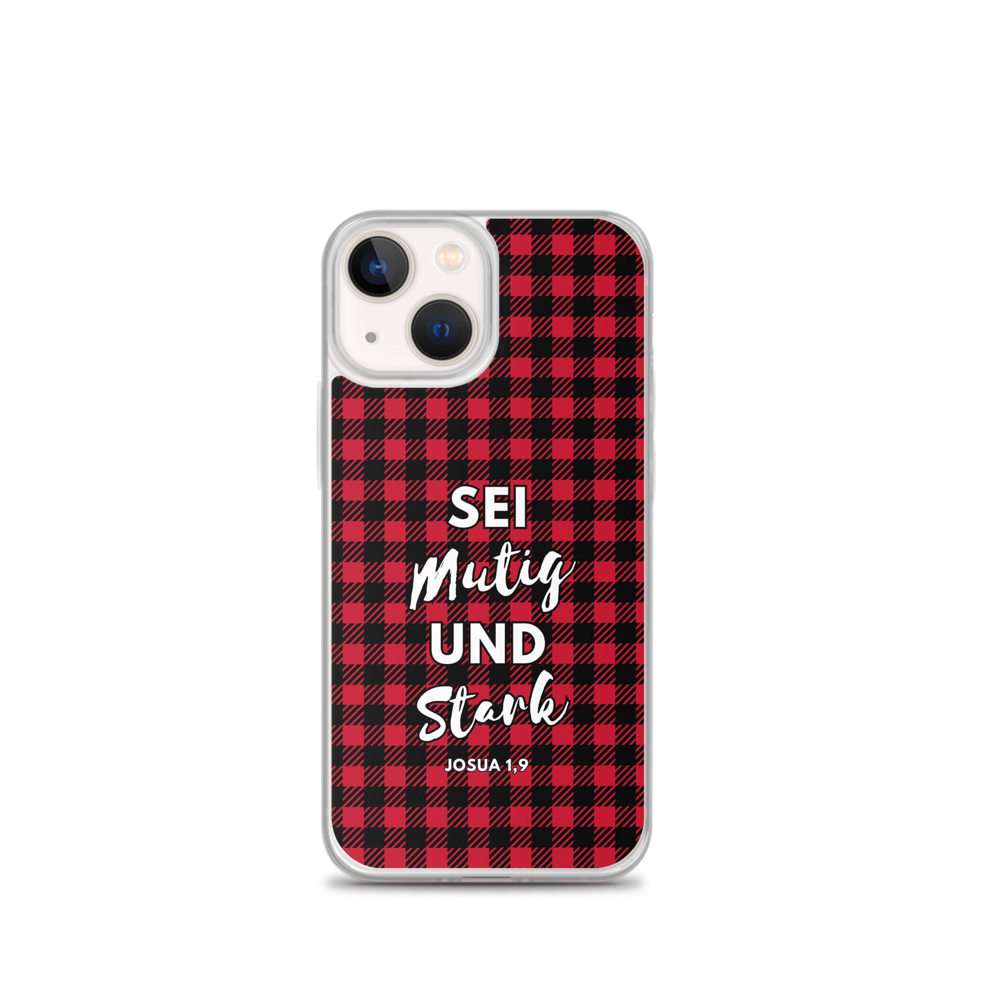 Sei mutig und stark Josua 1,9 iPhone-Hülle