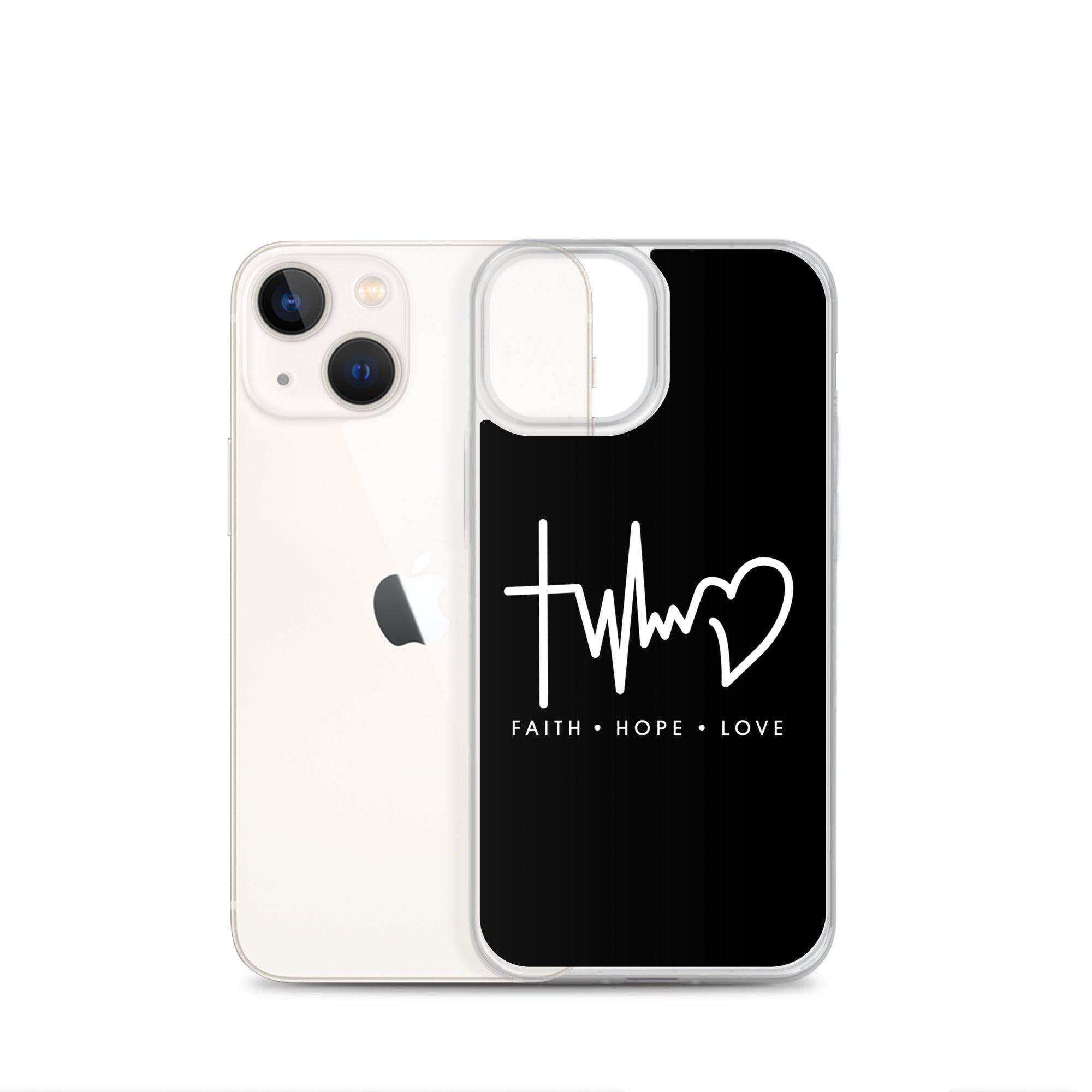 Glaube Liebe Hoffnung - christliche iPhone Handyhülle