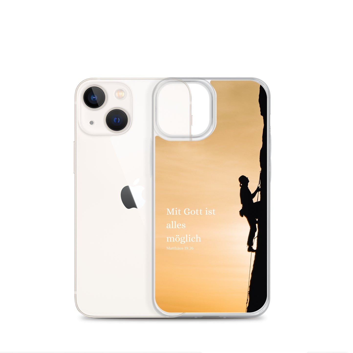 Mitt Gott ist alles möglich iPhone-Hülle
