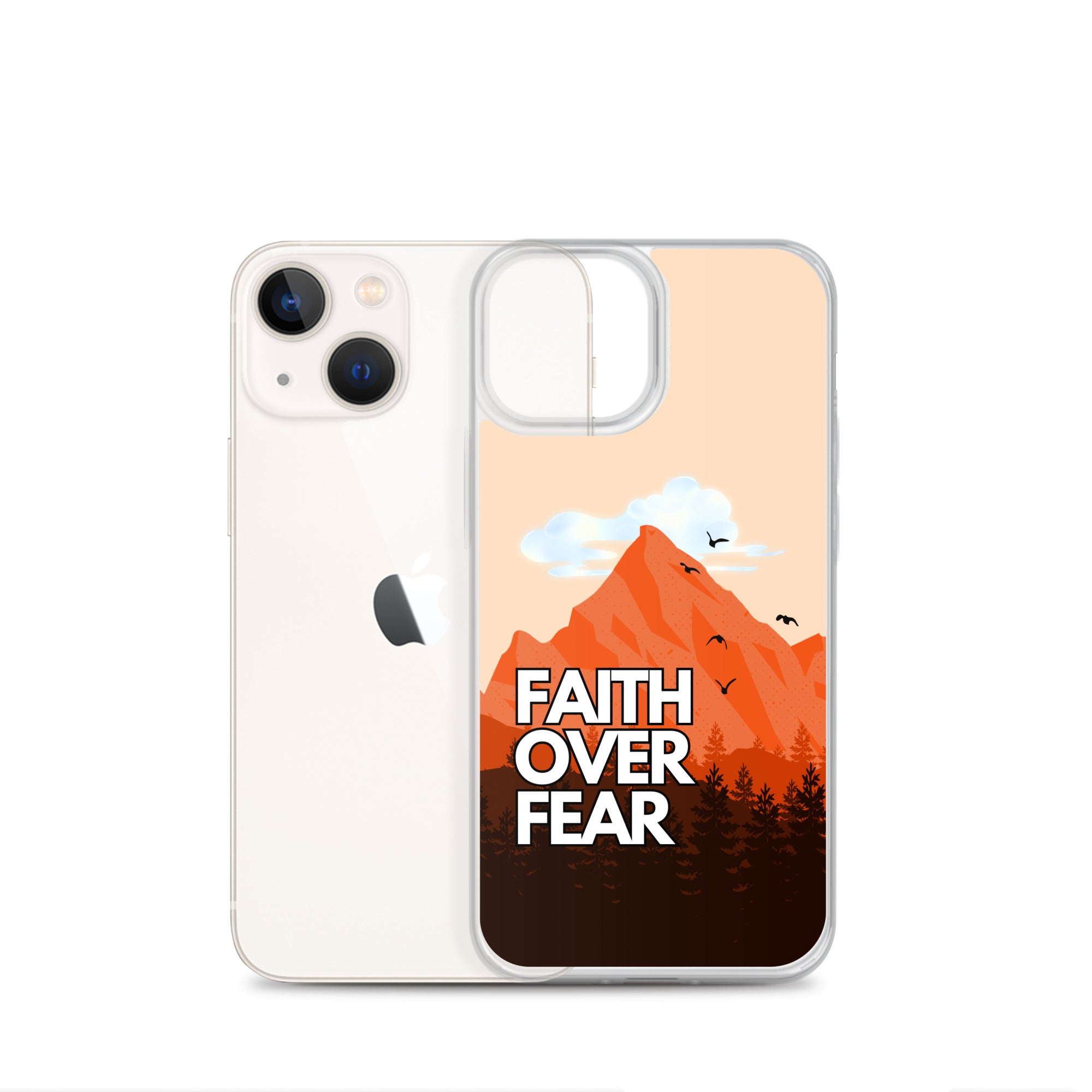 Faith over Fear iPhone-Hülle