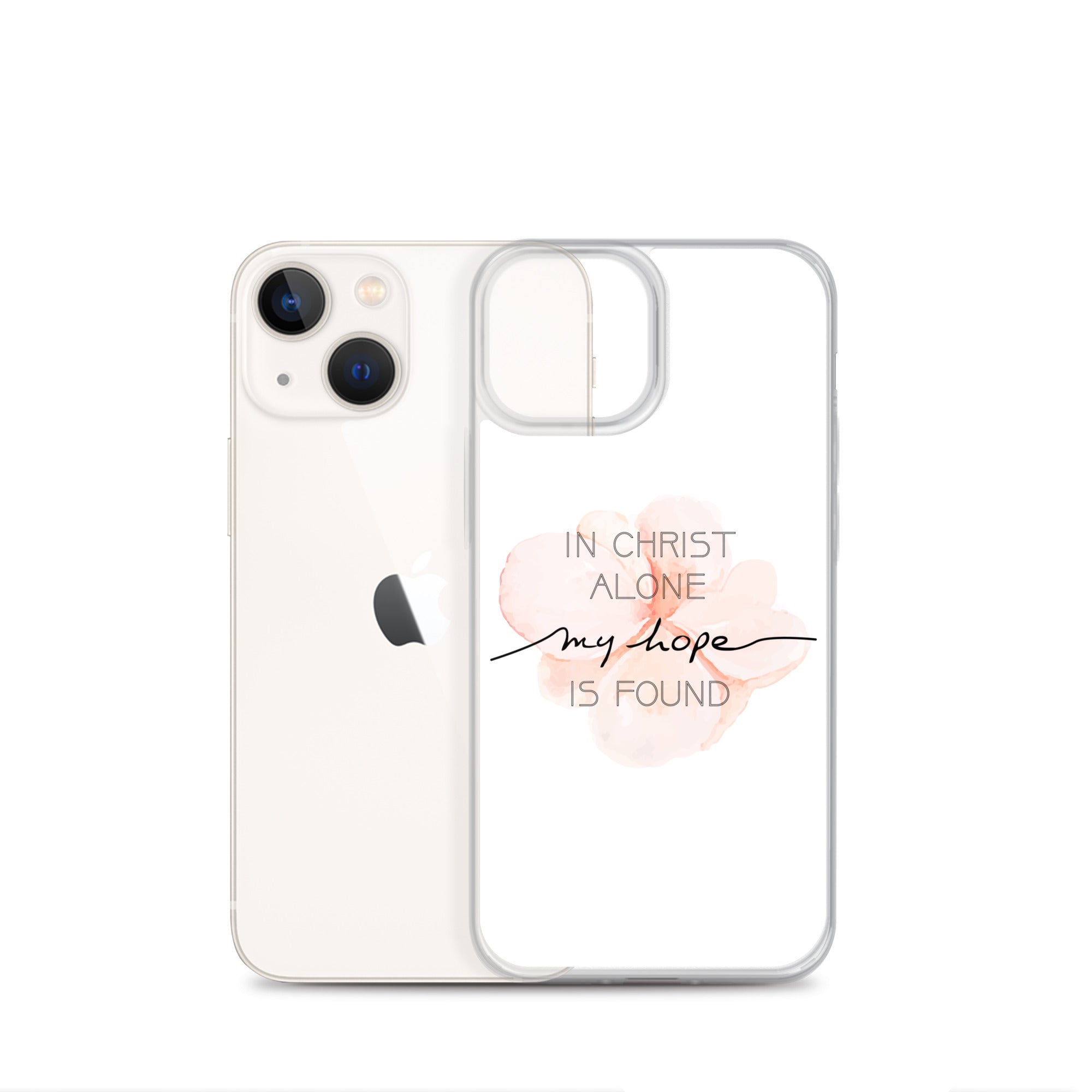 In Christ alone my Hope is found - christliche iPhone Handyhülle