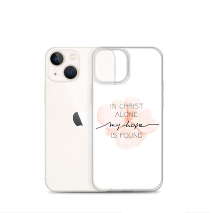 In Christ alone my Hope is found - christliche iPhone Handyhülle