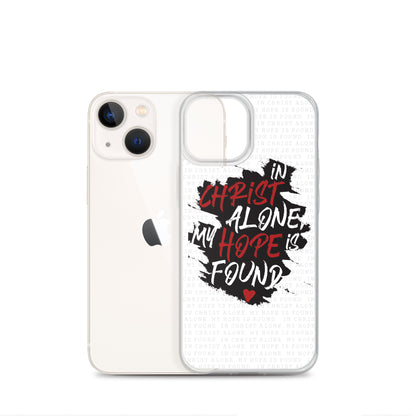In Christ alone my Hope is found - christliche iPhone Handyhülle