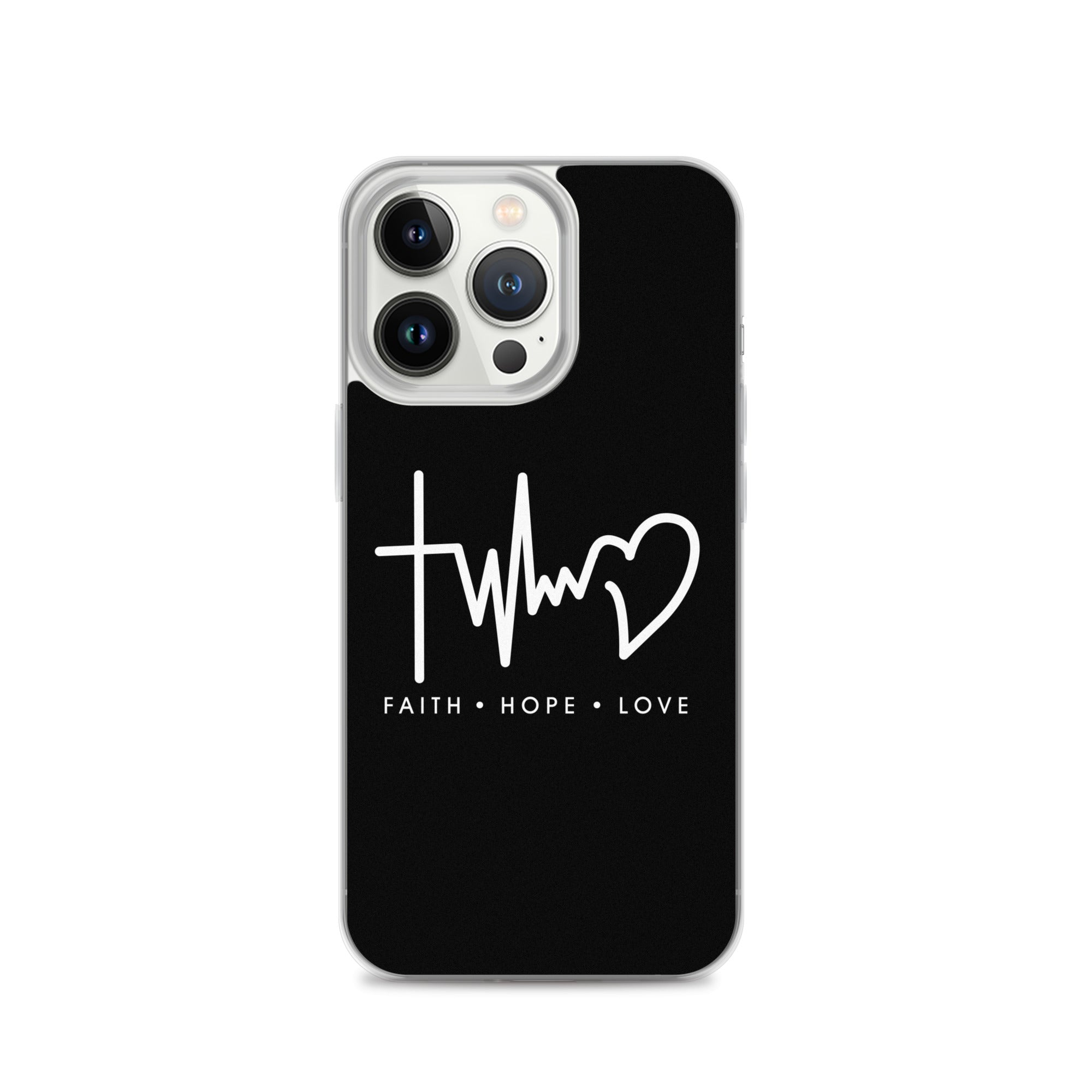 Glaube Liebe Hoffnung - christliche iPhone Handyhülle