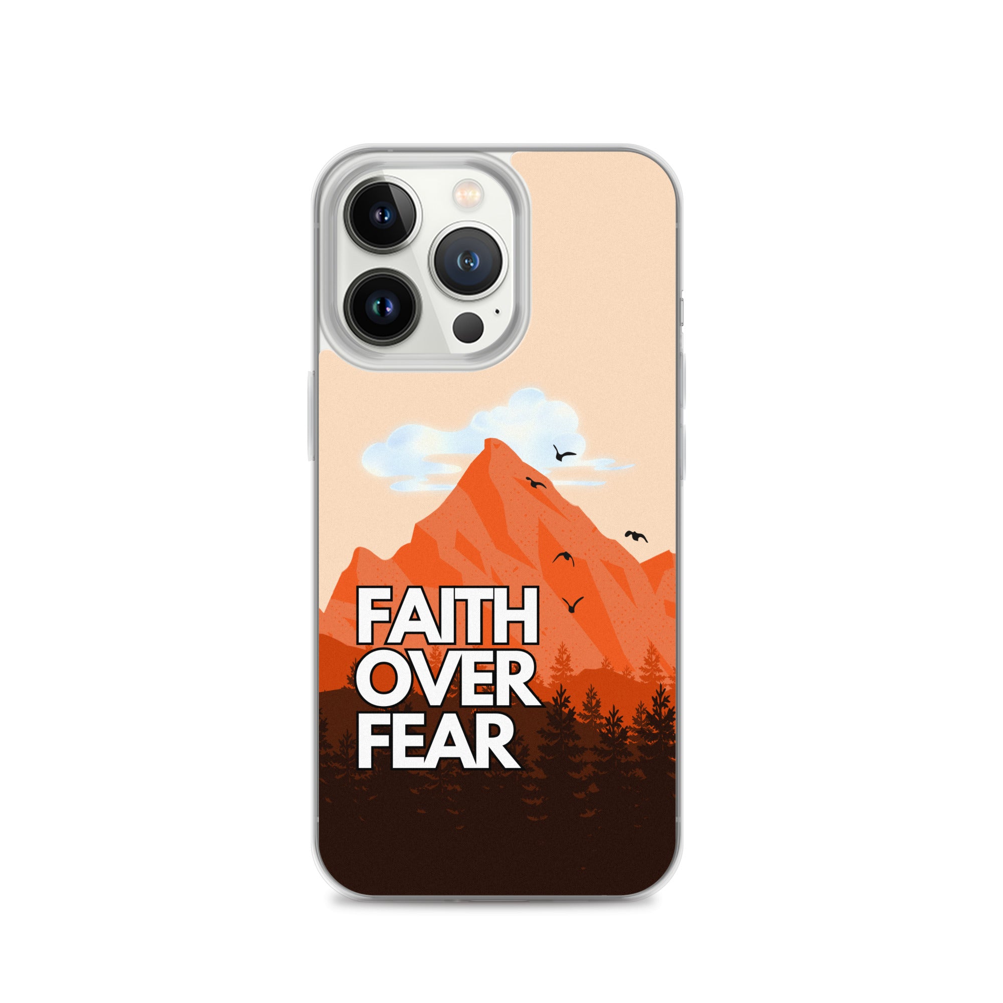 Faith over Fear iPhone-Hülle