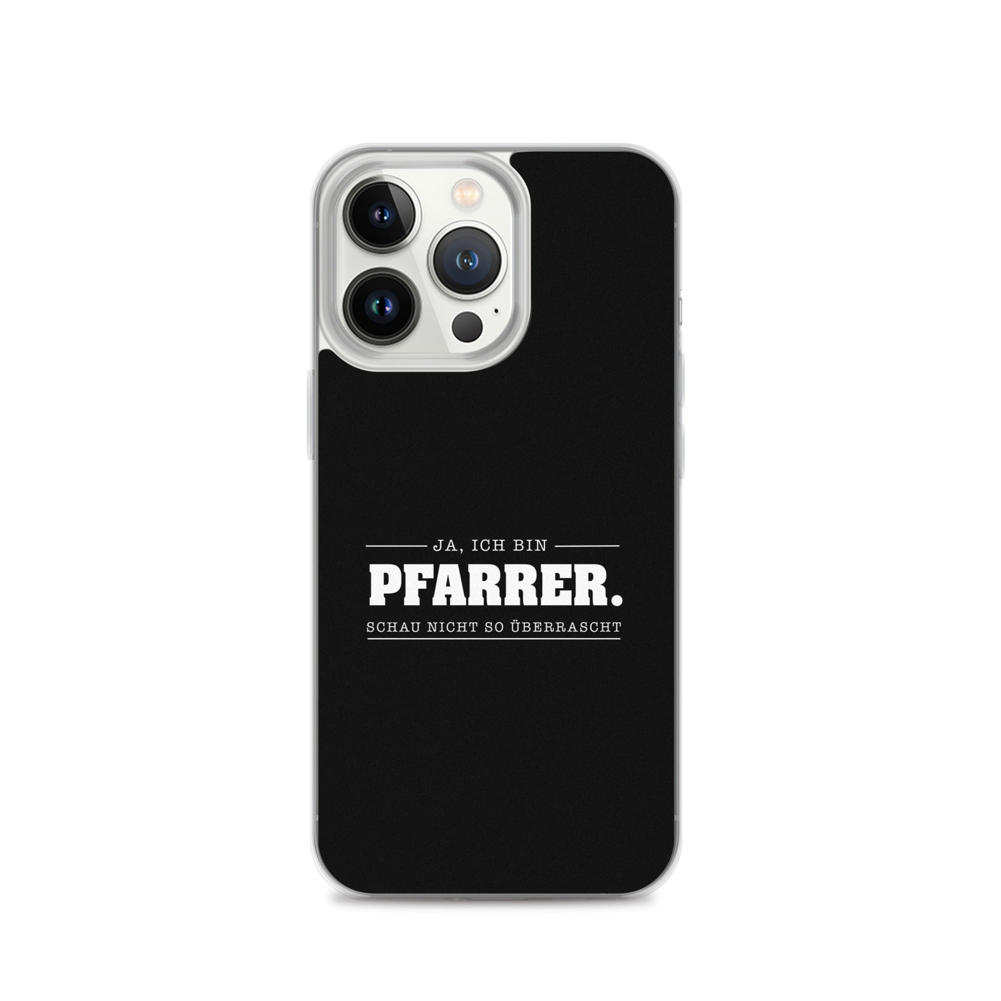 Ja ich bin Pfarrer Schau nicht so überrascht iPhone-Hülle iPhone-Hülle