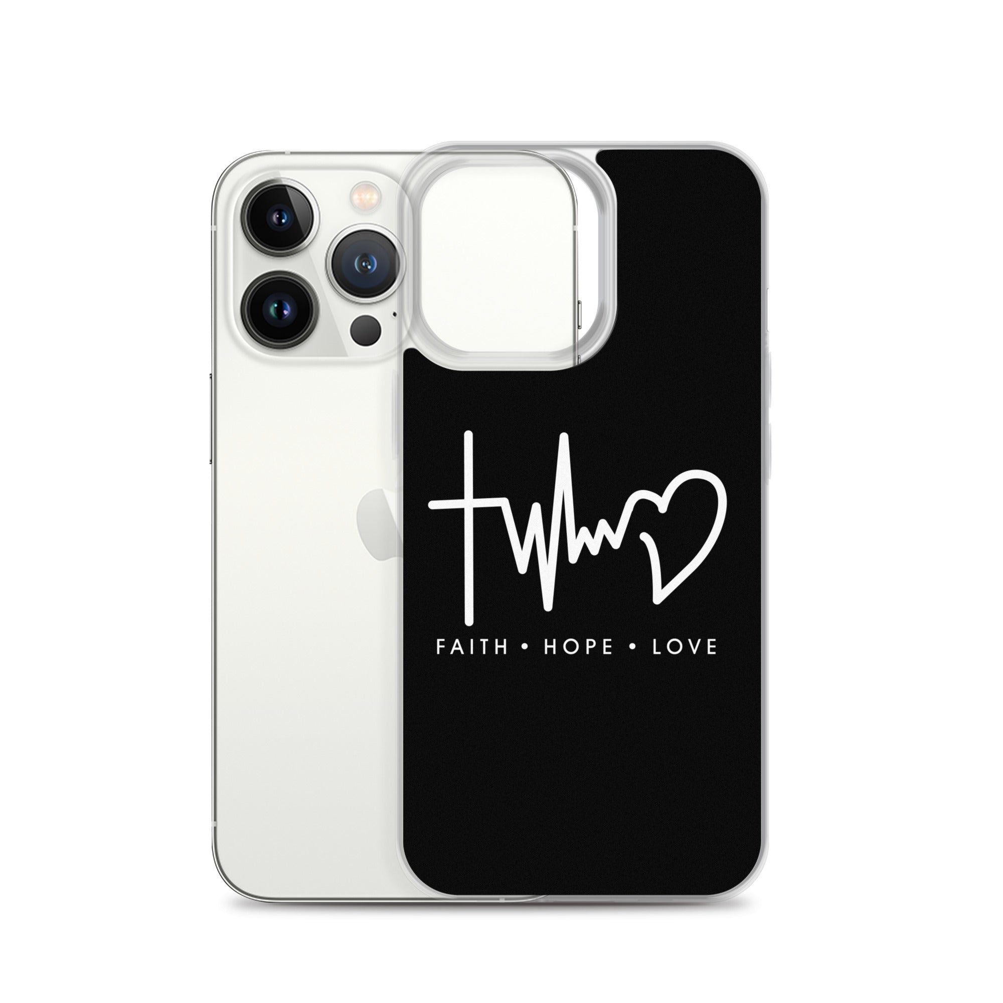 Glaube Liebe Hoffnung - christliche iPhone Handyhülle