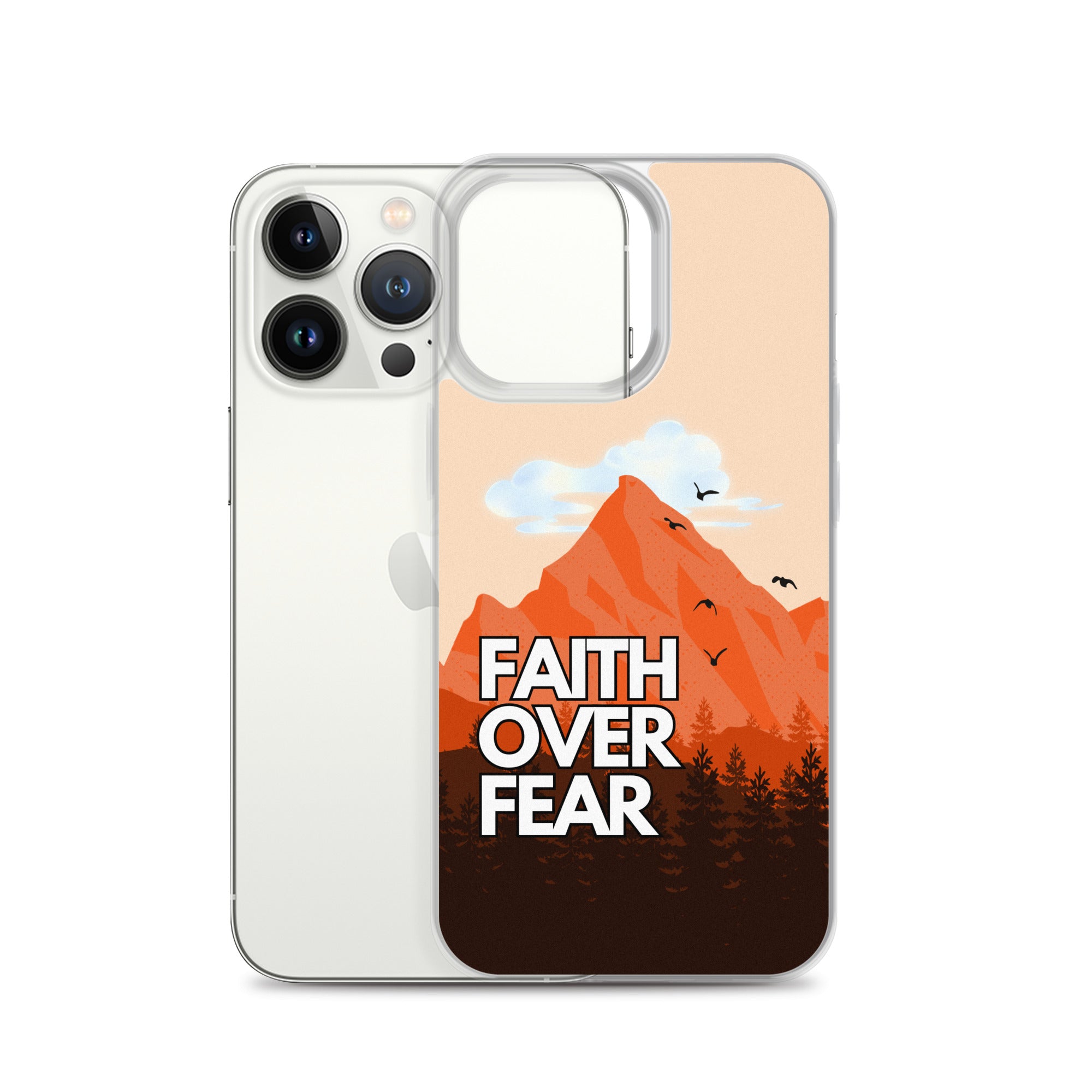 Faith over Fear iPhone-Hülle