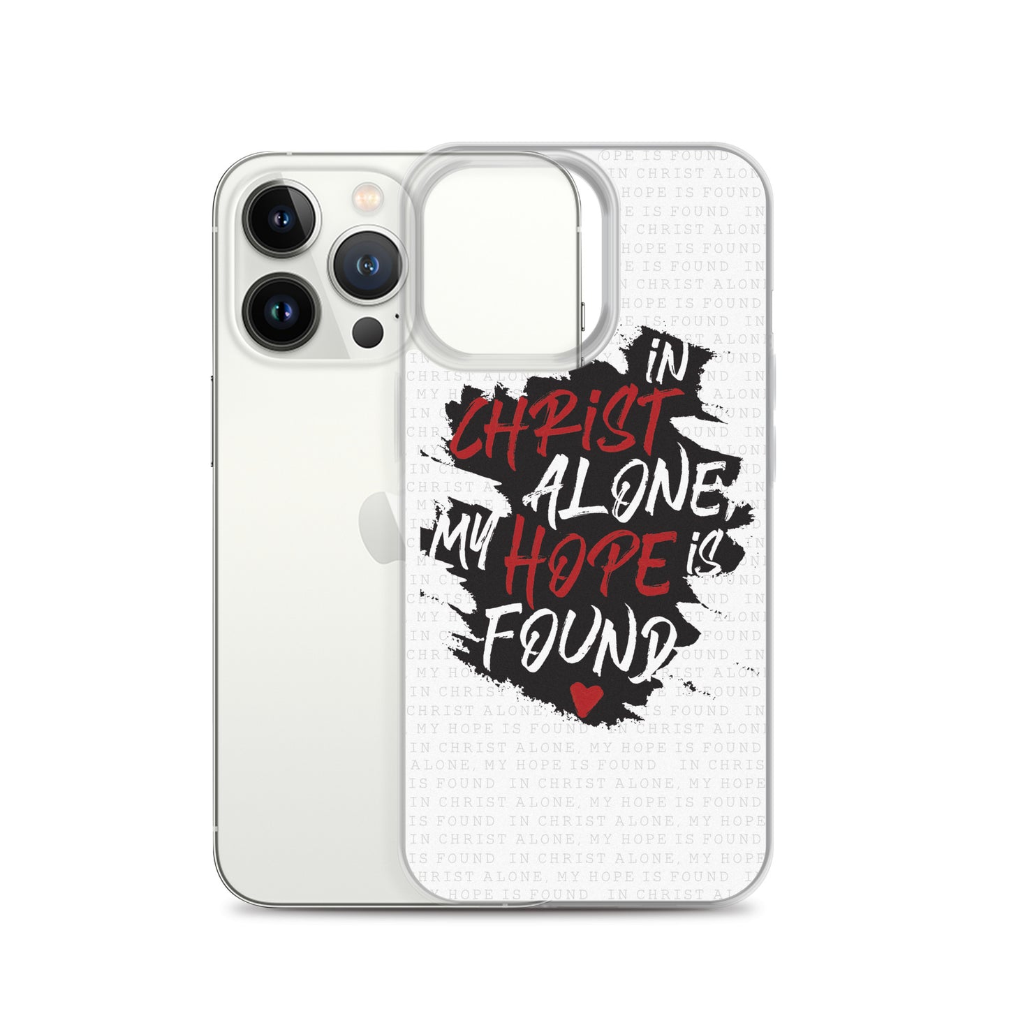 In Christ alone my Hope is found - christliche iPhone Handyhülle