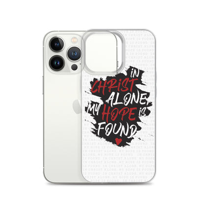 In Christ alone my Hope is found - christliche iPhone Handyhülle