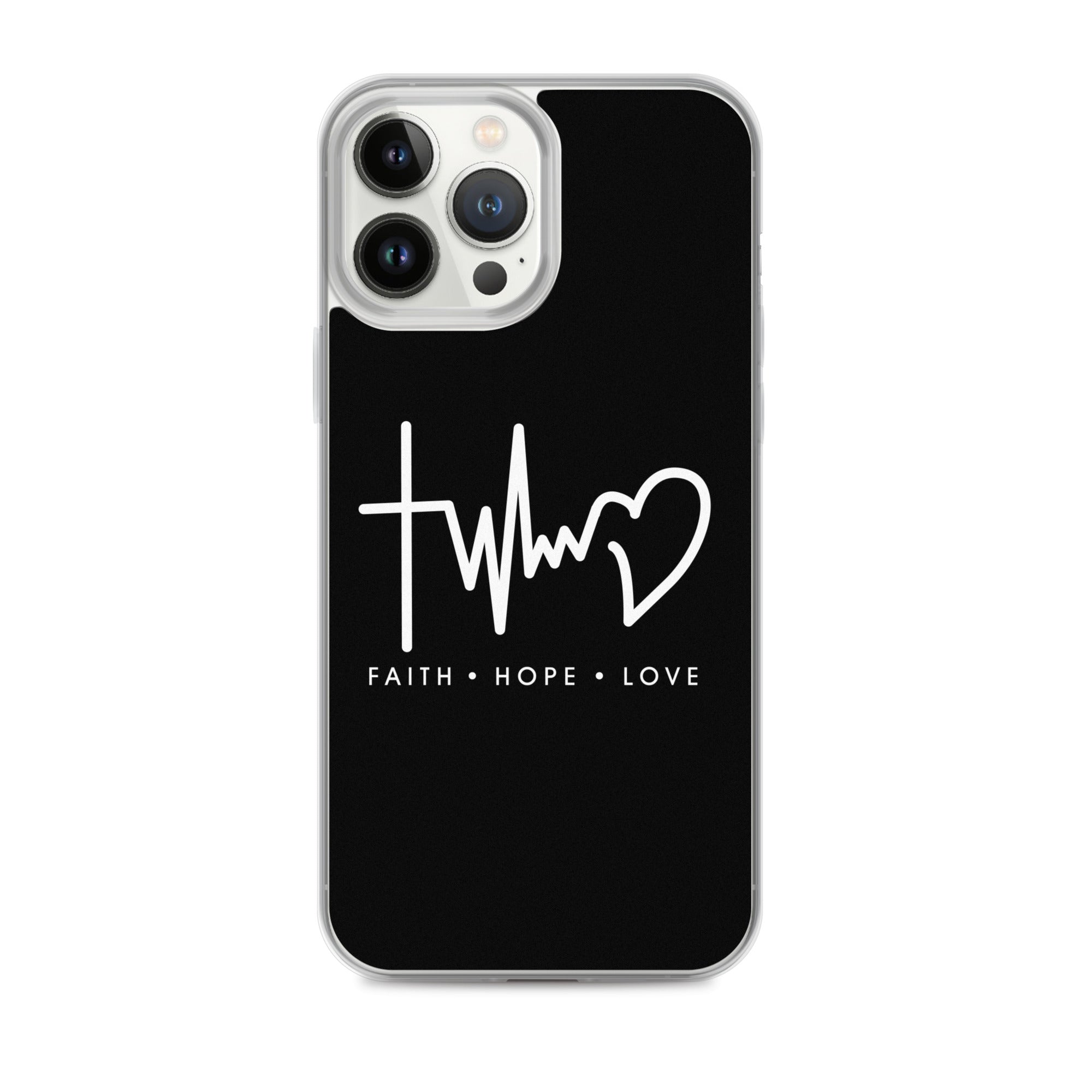 Glaube Liebe Hoffnung - christliche iPhone Handyhülle