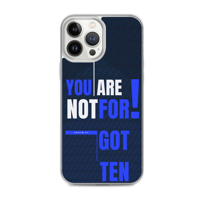 Your are not forgotten iPhone-Hülle