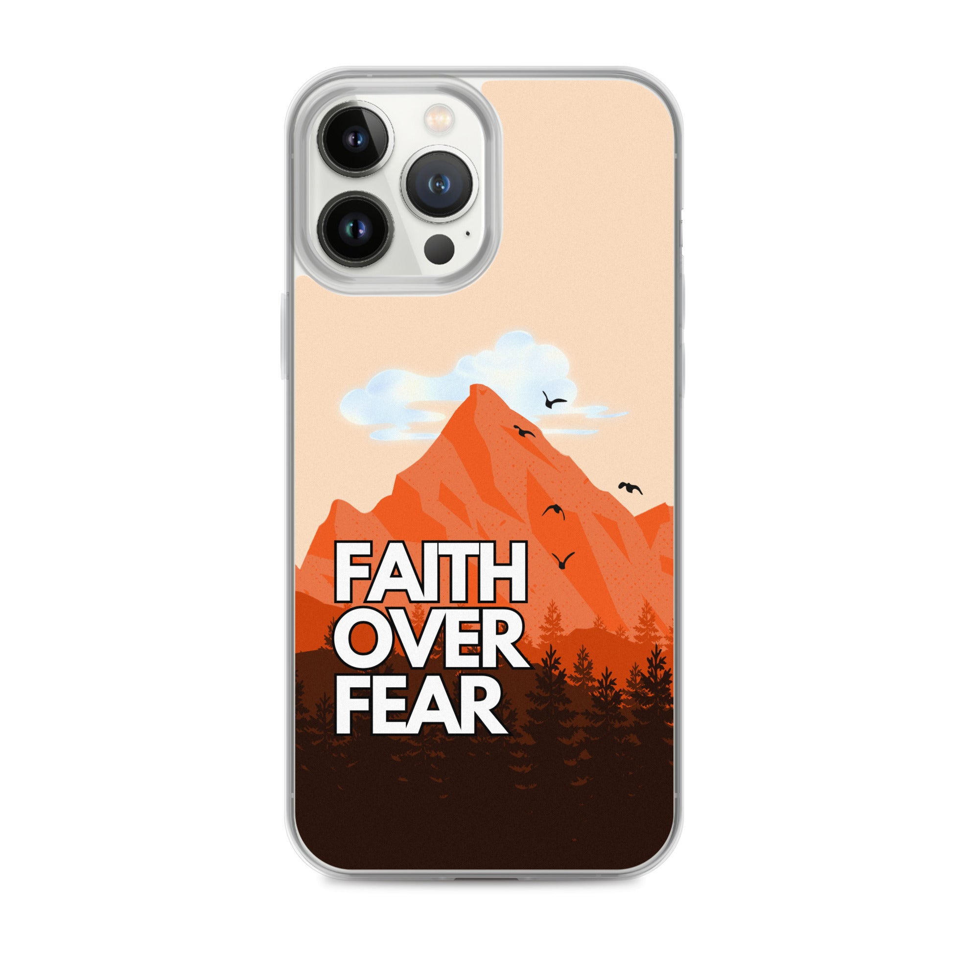 Faith over Fear iPhone-Hülle