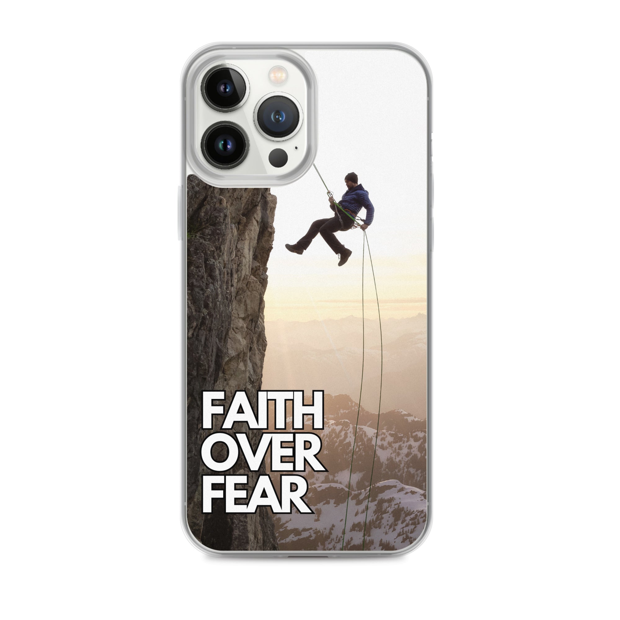 Faith over Fear iPhone-Hülle