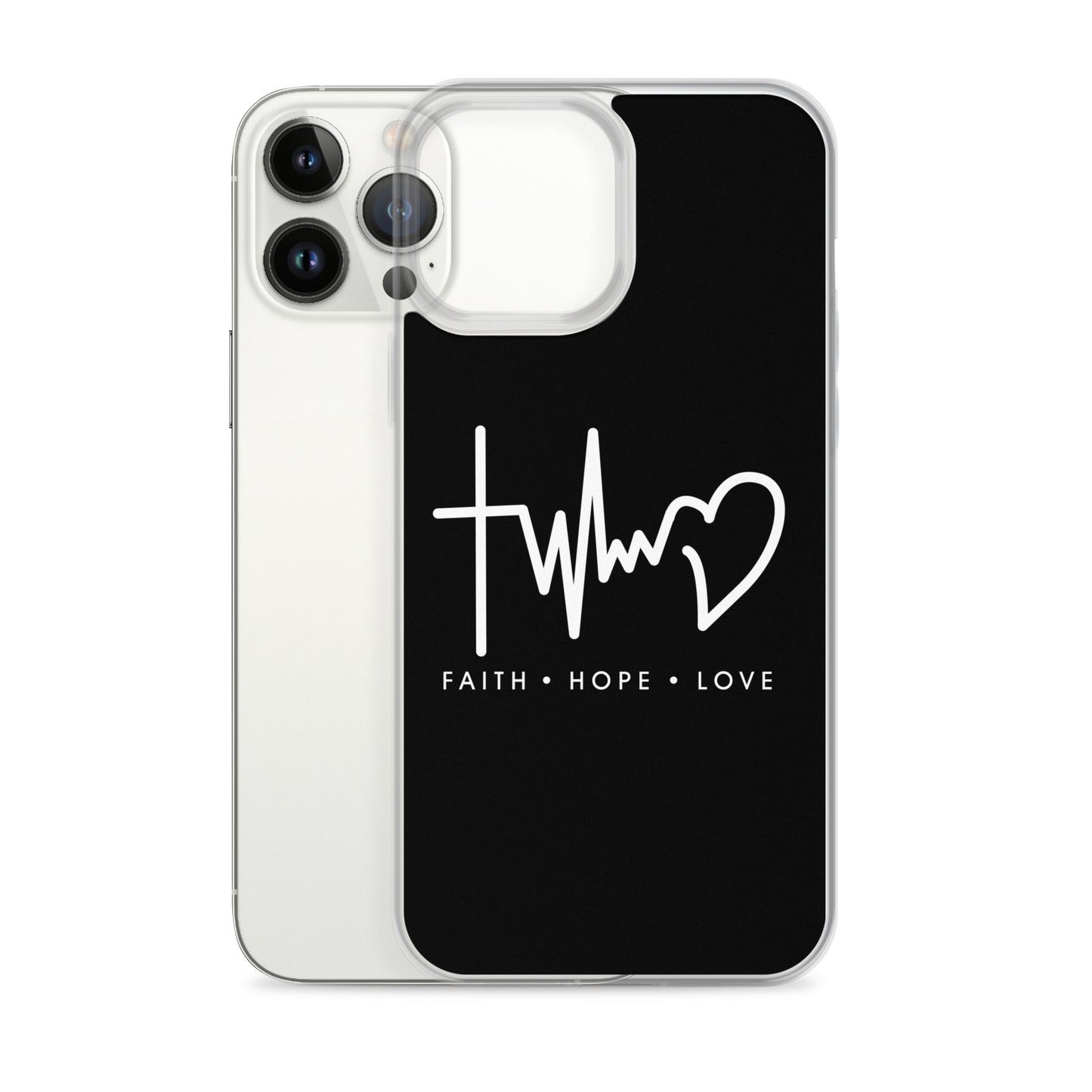 Glaube Liebe Hoffnung - christliche iPhone Handyhülle