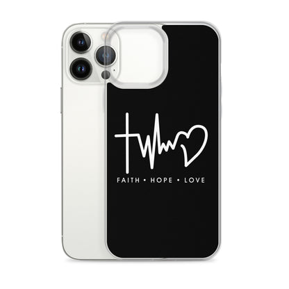 Glaube Liebe Hoffnung - christliche iPhone Handyhülle