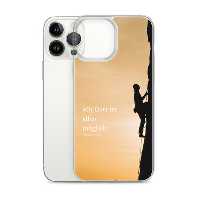 Mitt Gott ist alles möglich iPhone-Hülle