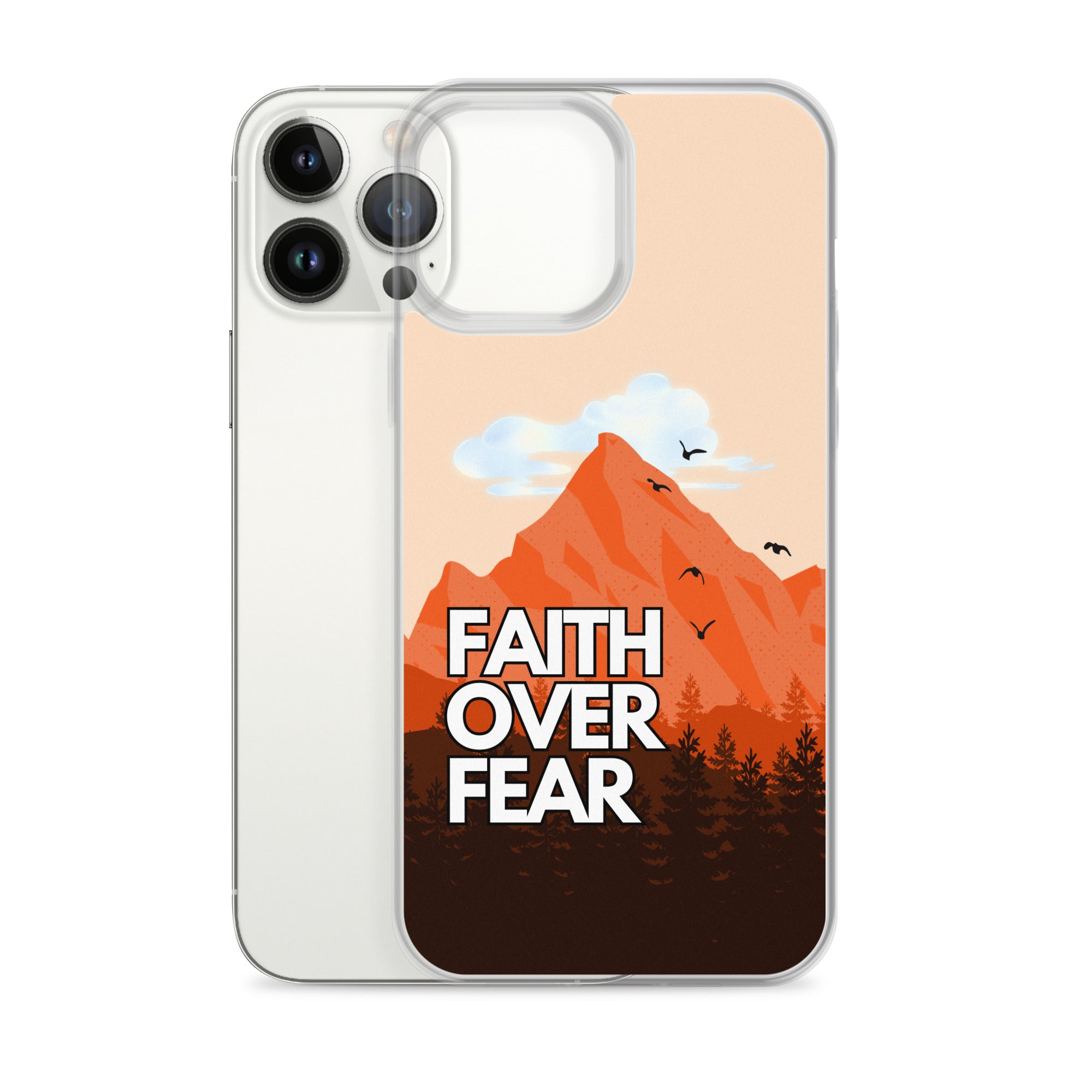 Faith over Fear iPhone-Hülle