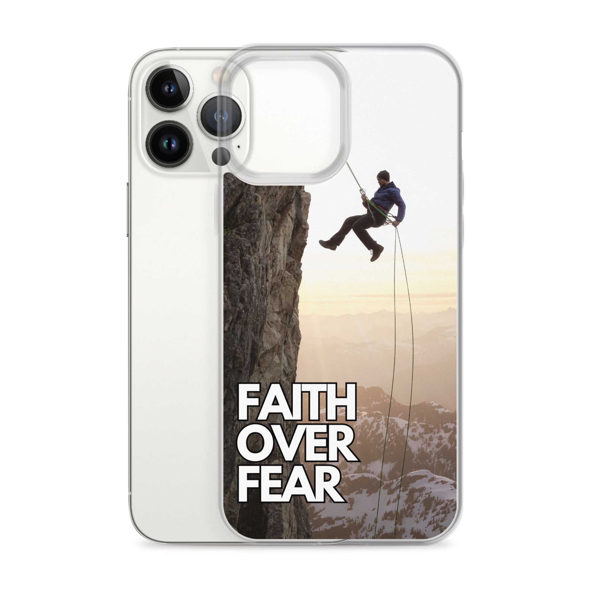 Faith over Fear iPhone-Hülle