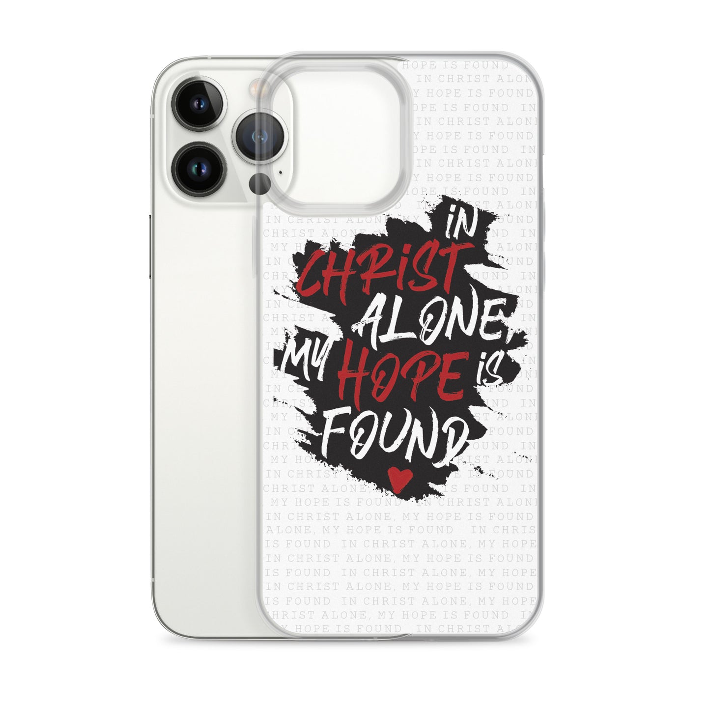 In Christ alone my Hope is found - christliche iPhone Handyhülle