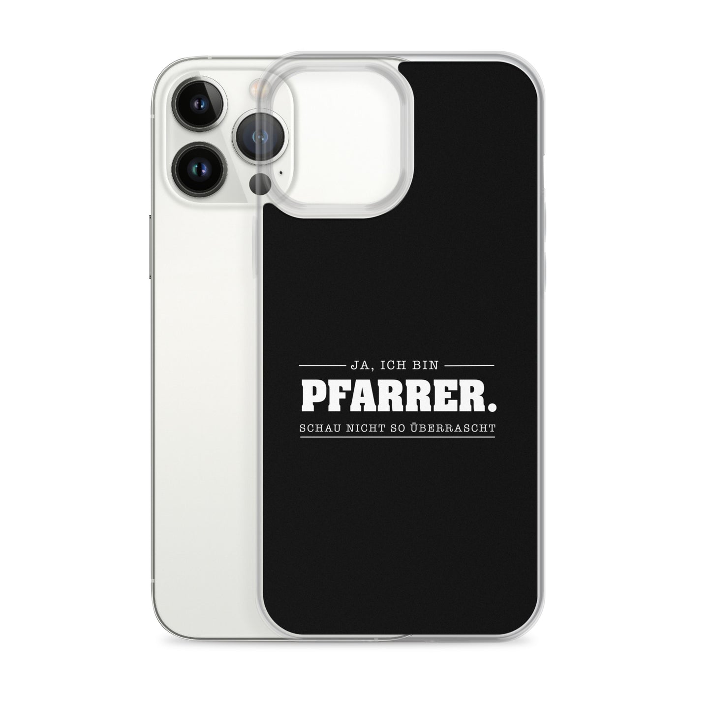 Ja ich bin Pfarrer Schau nicht so überrascht iPhone-Hülle iPhone-Hülle