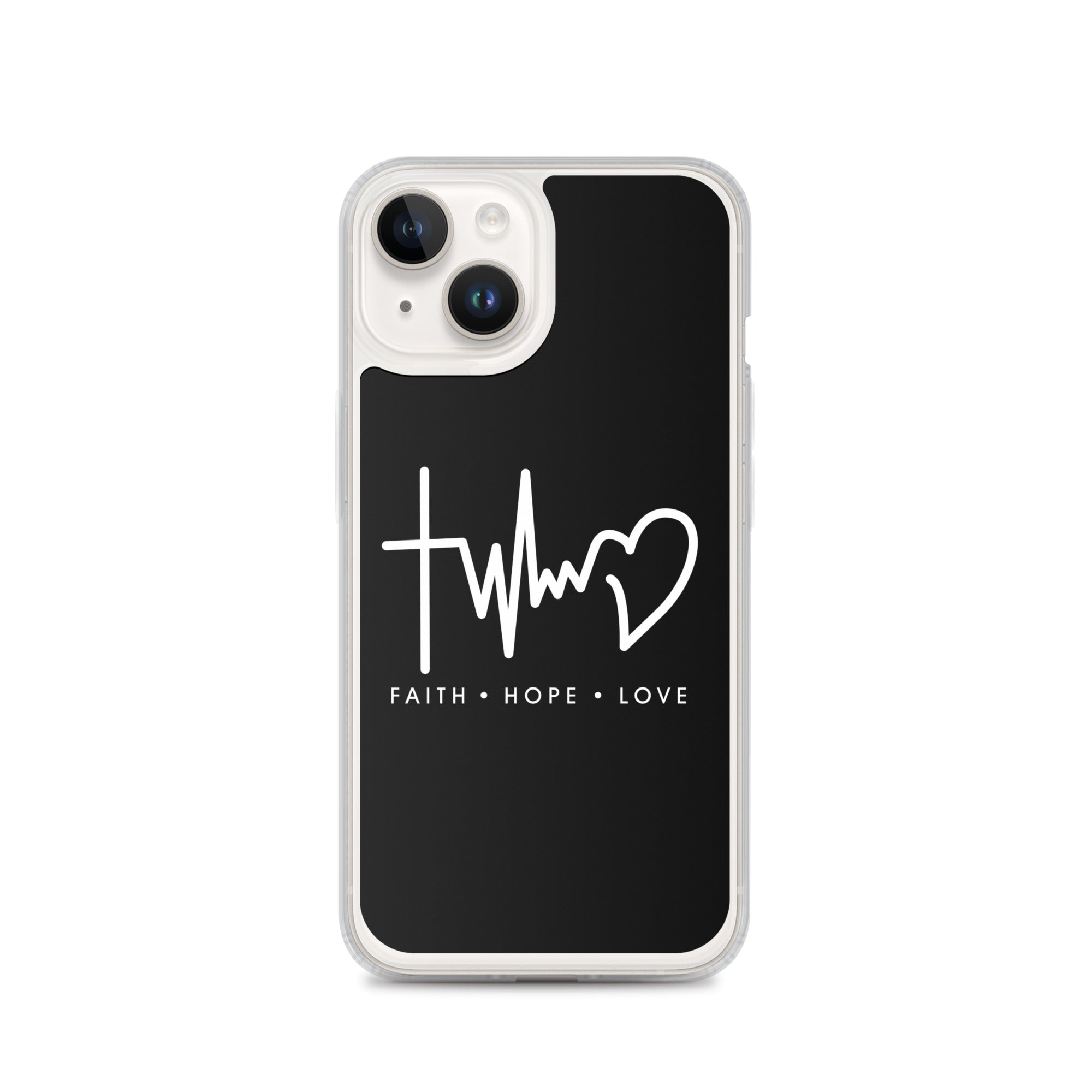 Glaube Liebe Hoffnung - christliche iPhone Handyhülle