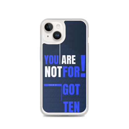Your are not forgotten iPhone-Hülle