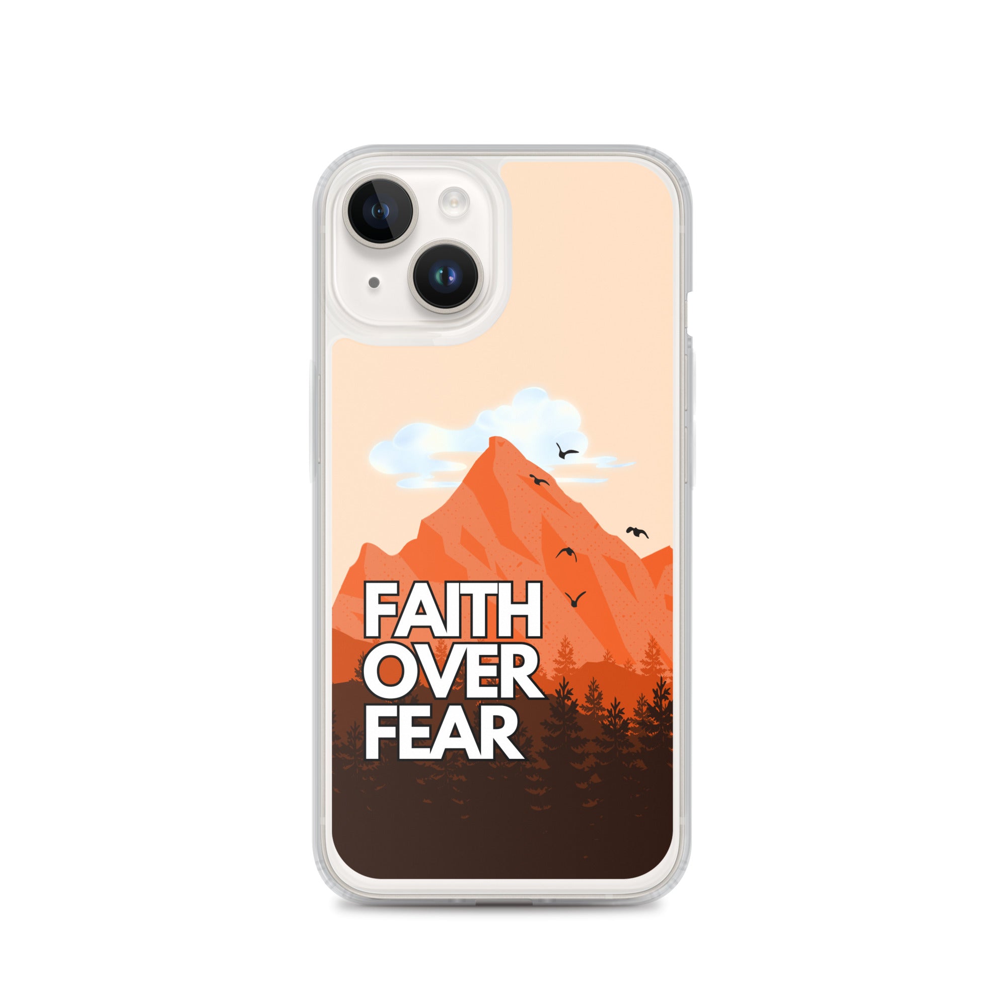 Faith over Fear iPhone-Hülle