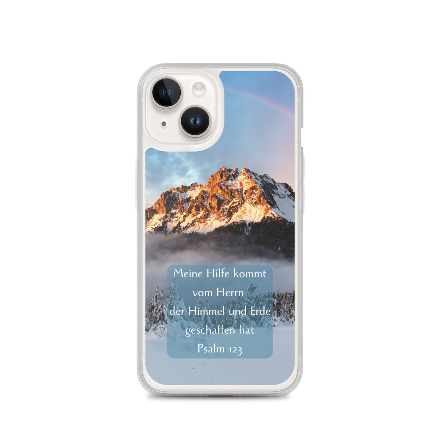 Meine Hilfe kommt vom Herrn iPhone-Hülle