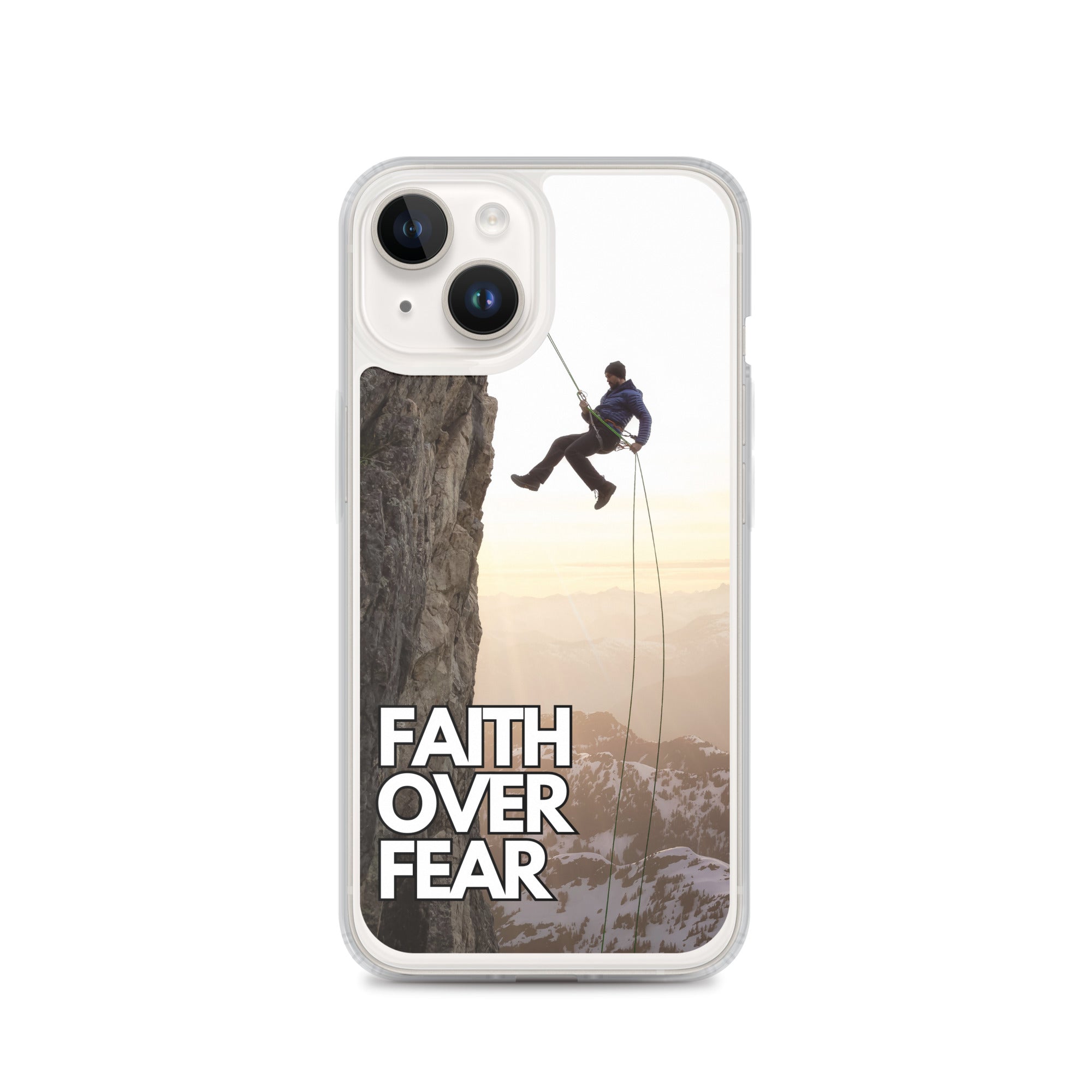 Faith over Fear iPhone-Hülle