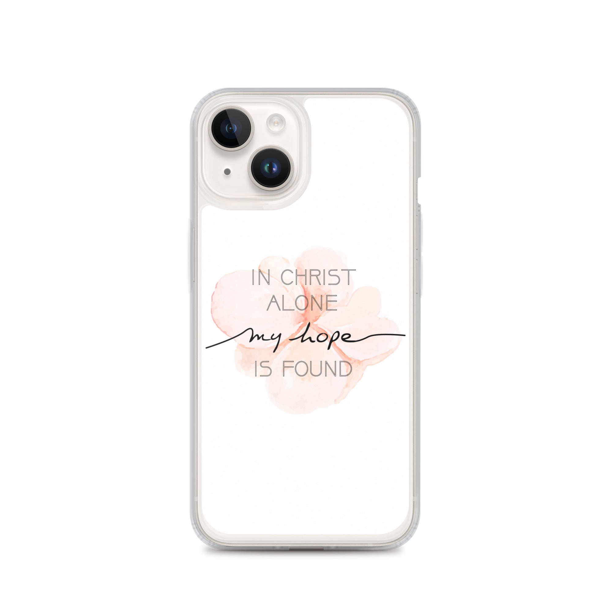In Christ alone my Hope is found - christliche iPhone Handyhülle