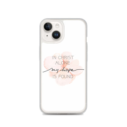 In Christ alone my Hope is found - christliche iPhone Handyhülle