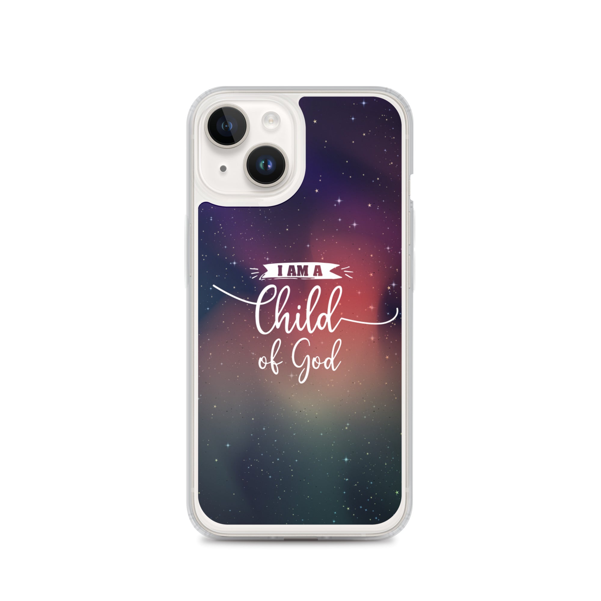 I am a Child of God Universe Design - christliche iPhone Handyhülle