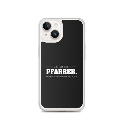 Ja ich bin Pfarrer Schau nicht so überrascht iPhone-Hülle iPhone-Hülle