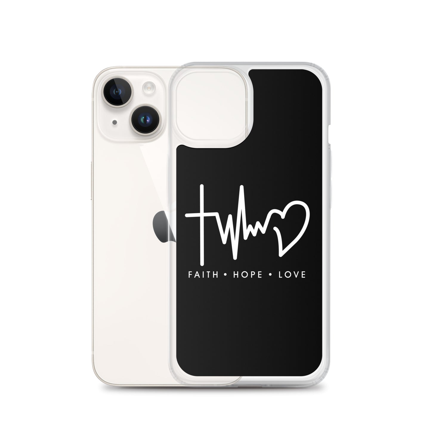 Glaube Liebe Hoffnung - christliche iPhone Handyhülle