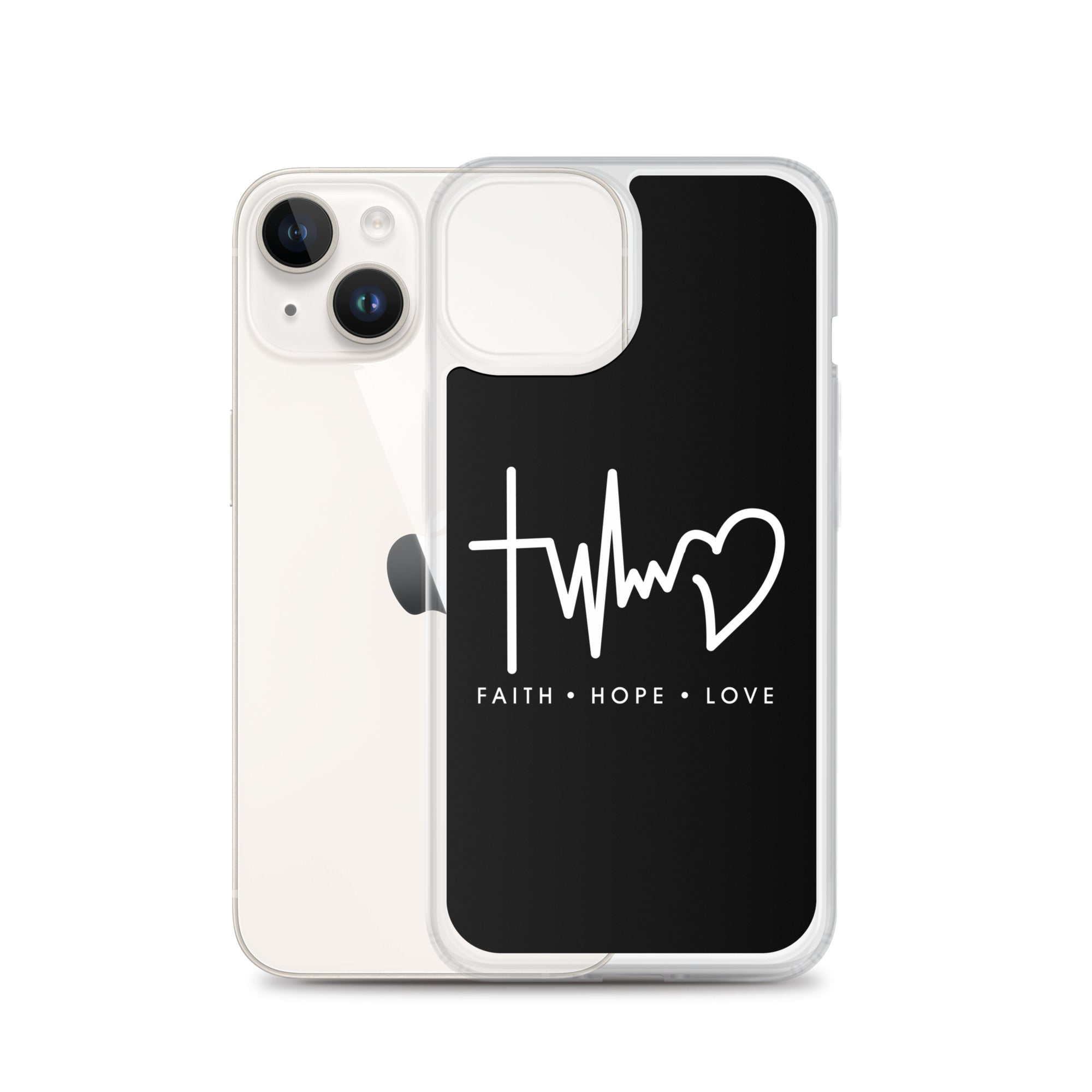 Glaube Liebe Hoffnung - christliche iPhone Handyhülle