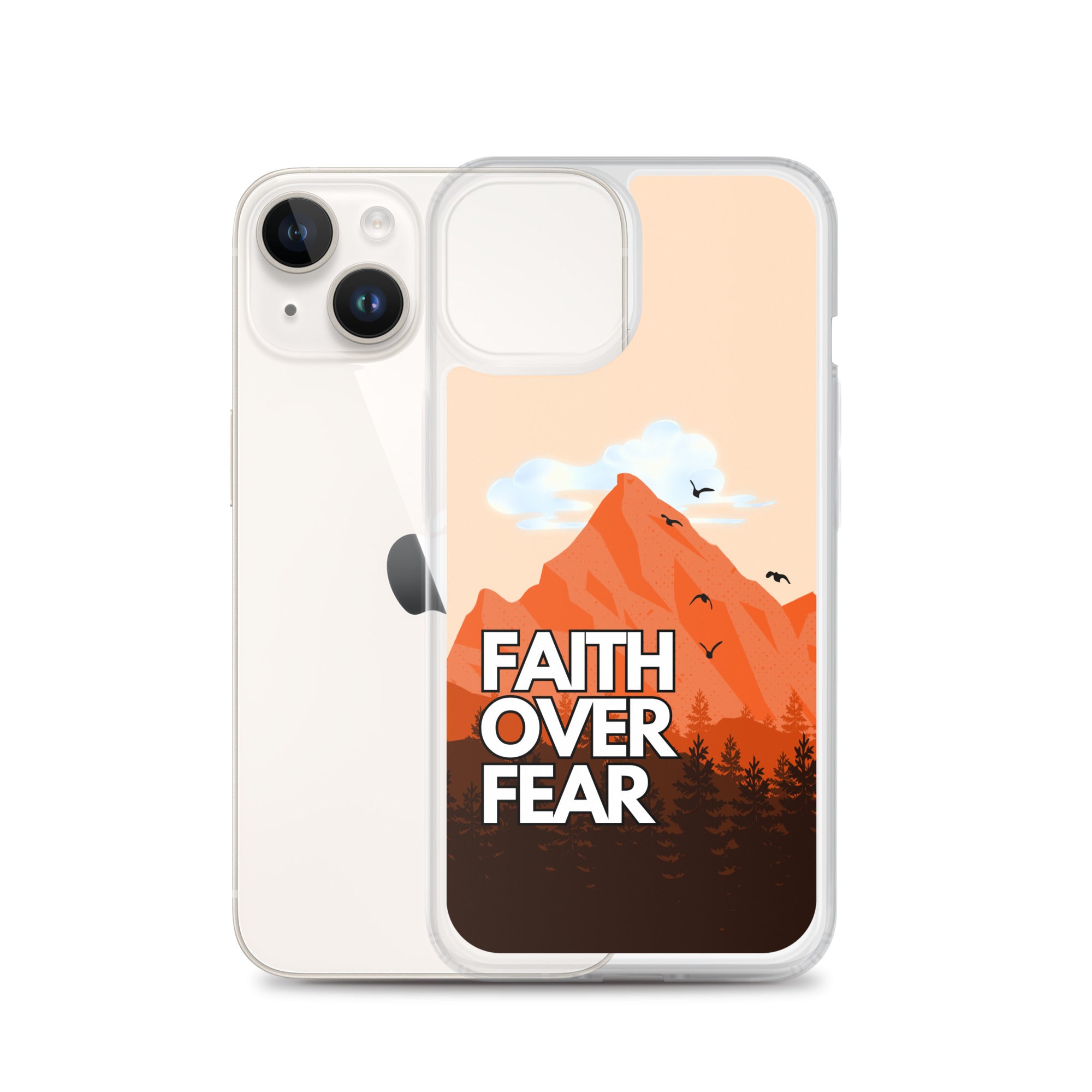 Faith over Fear iPhone-Hülle