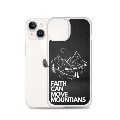 Faith can move Mountains iPhone-Hülle