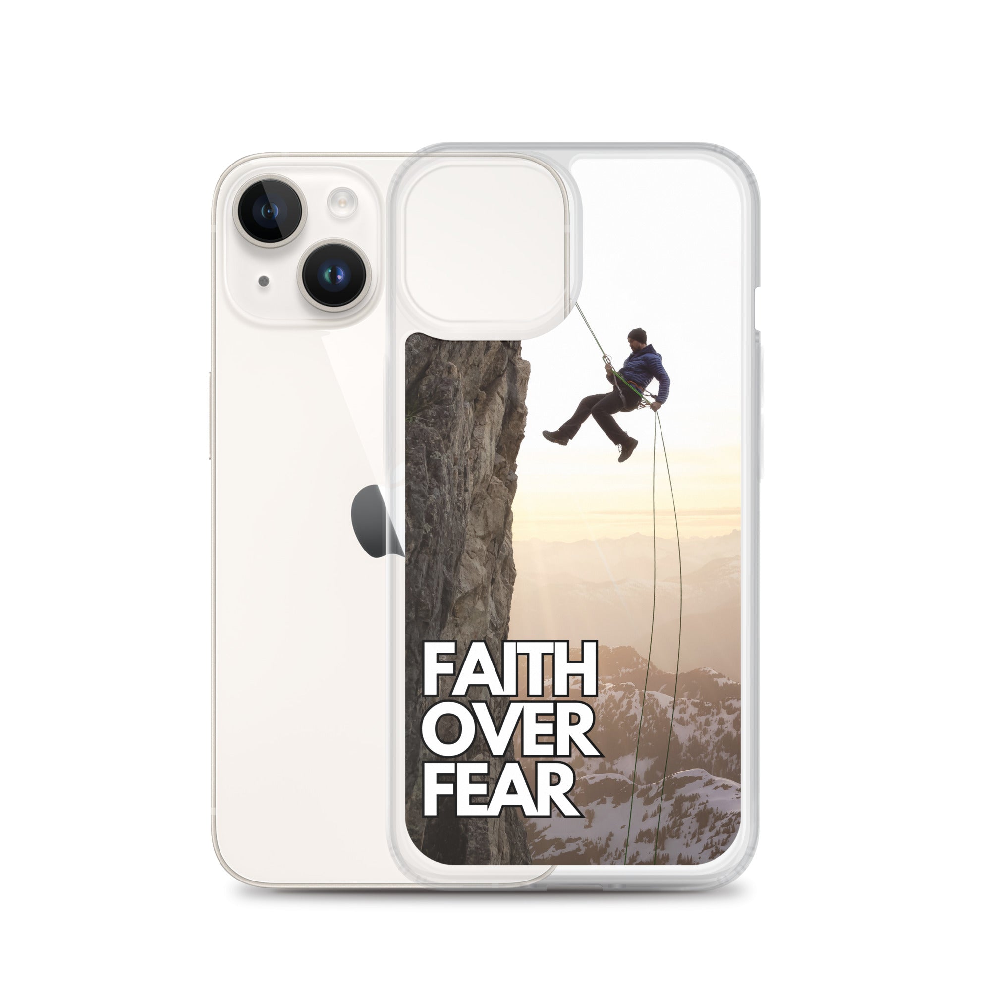 Faith over Fear iPhone-Hülle