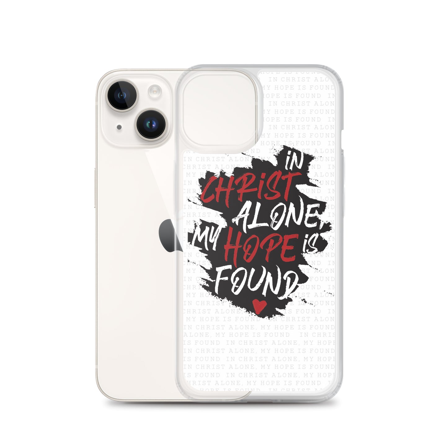 In Christ alone my Hope is found - christliche iPhone Handyhülle