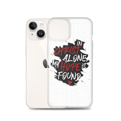 In Christ alone my Hope is found - christliche iPhone Handyhülle