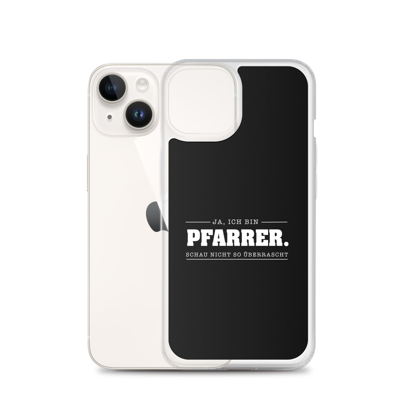 Ja ich bin Pfarrer Schau nicht so überrascht iPhone-Hülle iPhone-Hülle
