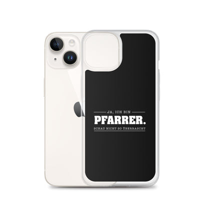 Ja ich bin Pfarrer Schau nicht so überrascht iPhone-Hülle iPhone-Hülle