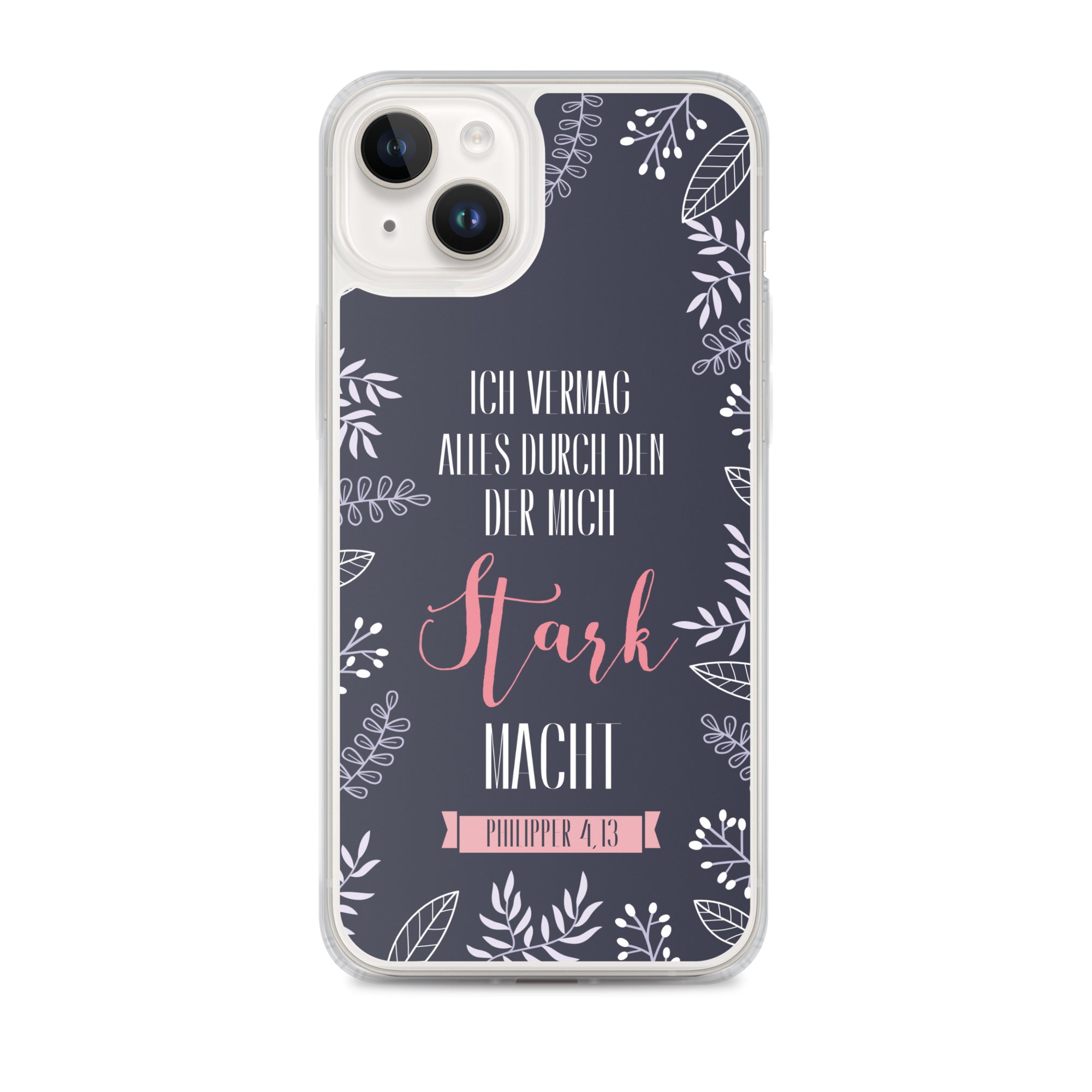 Ich vermag alles durch Christus iPhone-Hülle