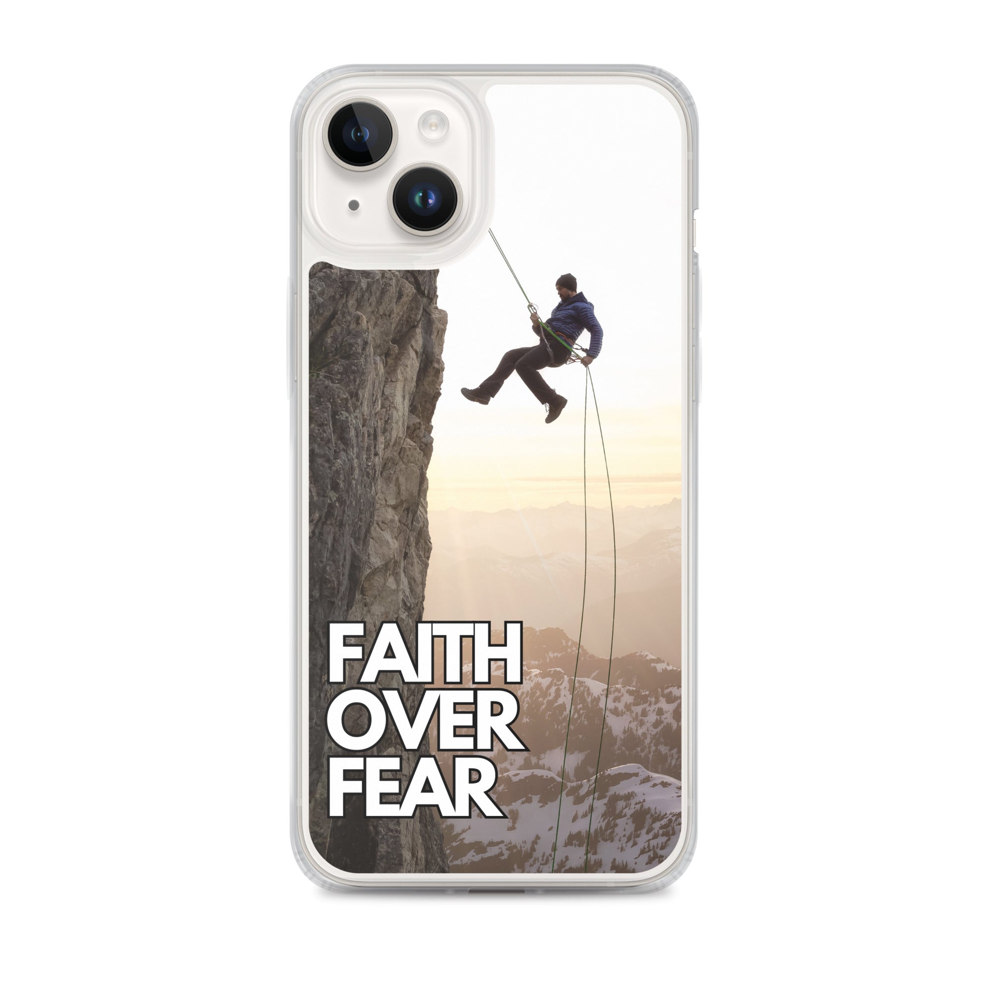 Faith over Fear iPhone-Hülle