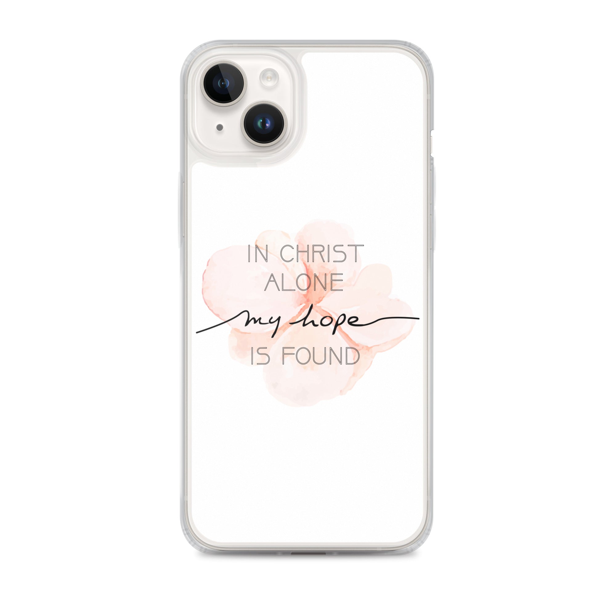 In Christ alone my Hope is found - christliche iPhone Handyhülle