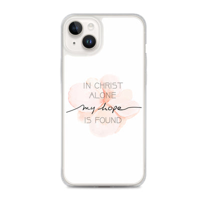 In Christ alone my Hope is found - christliche iPhone Handyhülle