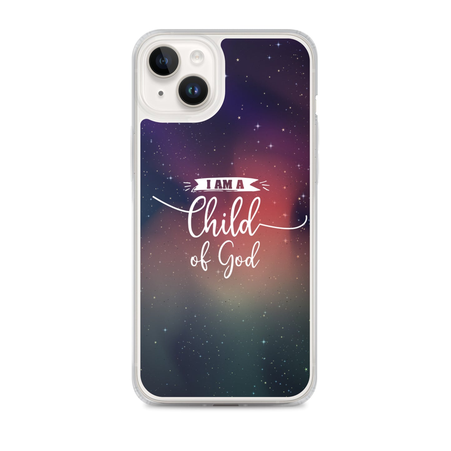 I am a Child of God Universe Design - christliche iPhone Handyhülle