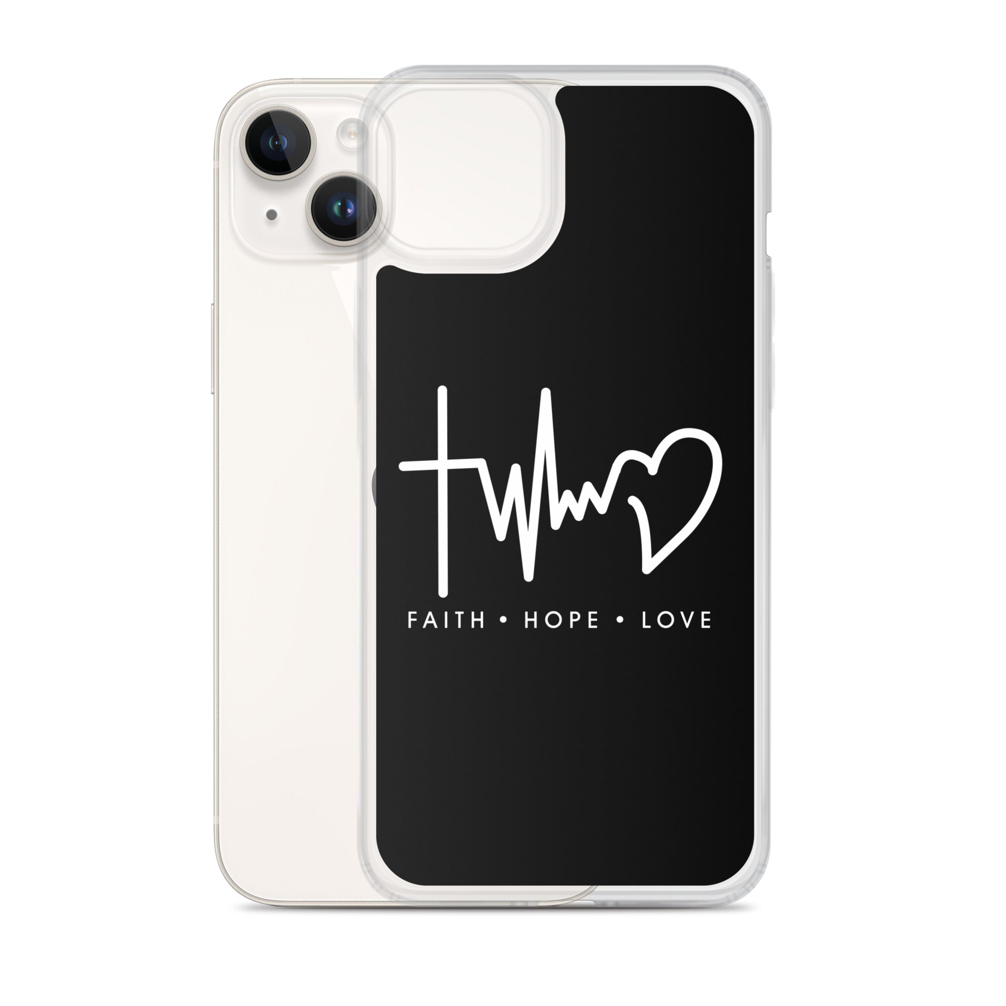 Glaube Liebe Hoffnung - christliche iPhone Handyhülle
